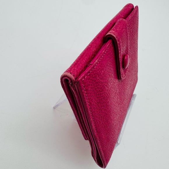 Chanel Pink Calfskin Compact Wallet 🩷 - Picture 3 of 10
